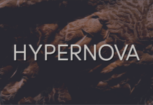 Hypernova Font Poster 1