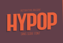 Hypop Font Poster 1