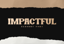 Impactful Font Poster 1