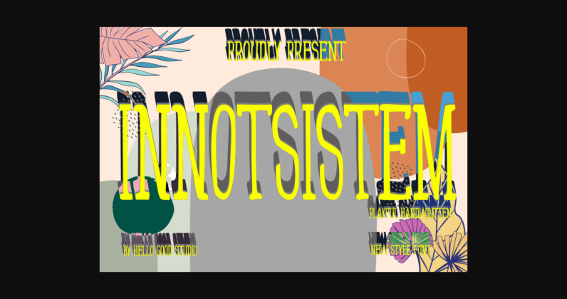 Innotsistem Vol 1 Font Poster 3