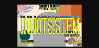 Innotsistem Vol 1 Font Poster 1