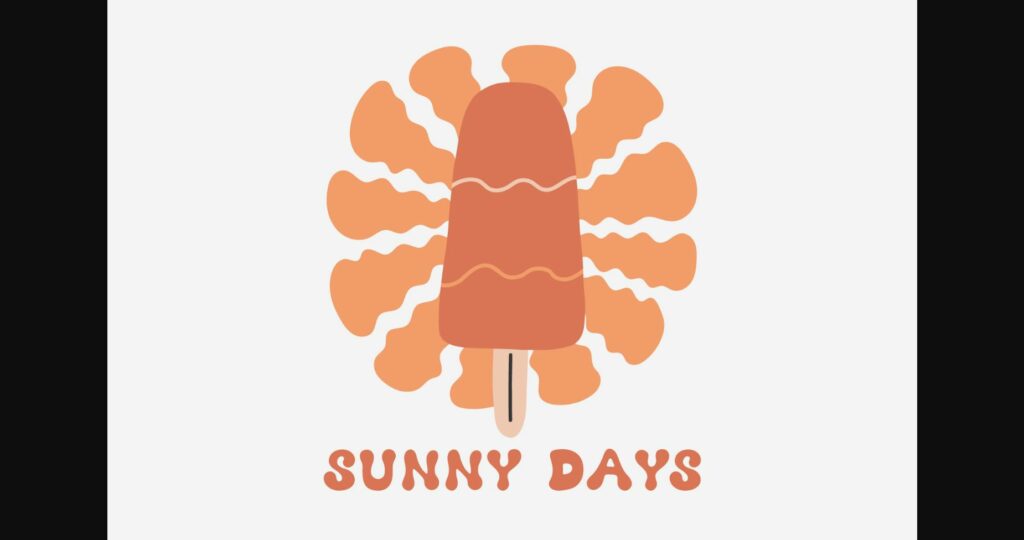 Ice Cream Font Poster 7