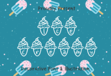 Ice Creamy Font Poster 1