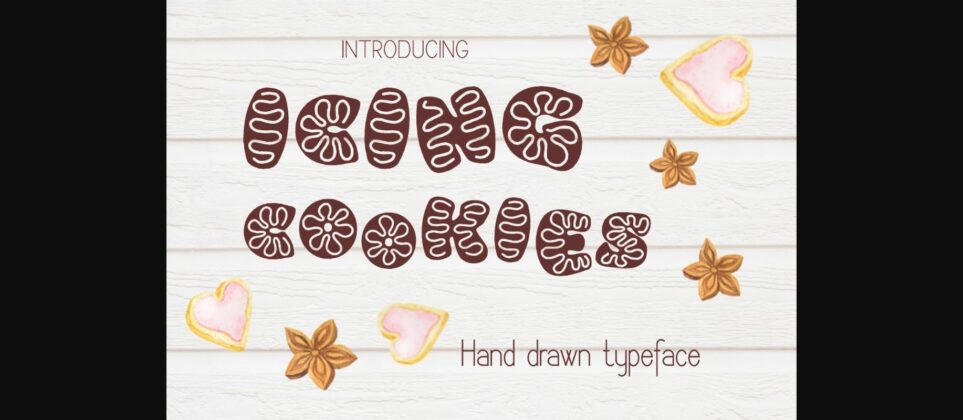 Icing Cookies Font Poster 1