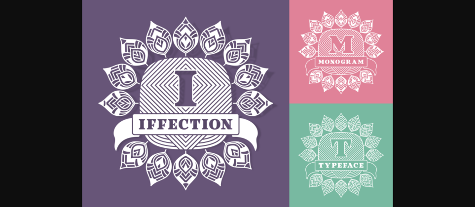 Iffection Font Poster 3