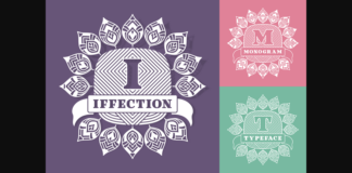 Iffection Font Poster 1