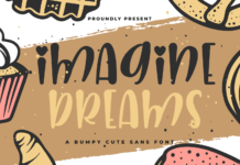 Imagine Dreams Font Poster 1