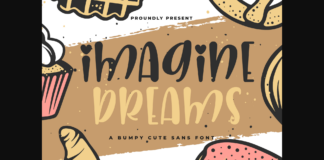 Imagine Dreams Font Poster 1