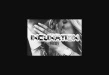 Inclination Font Poster 1