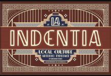 Indentia Font Poster 1