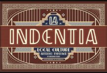 Indentia Font Poster 1