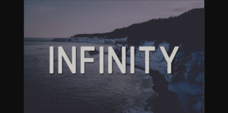 Infinity Font Poster 1