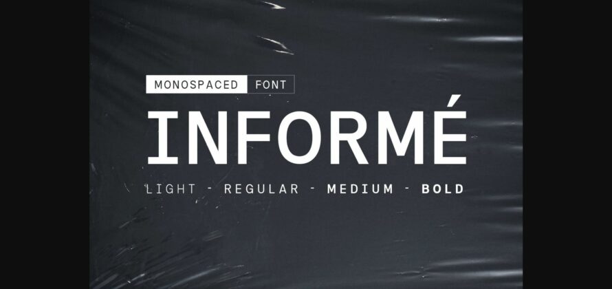 Informe Font Poster 3