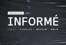 Informe Font Poster 1