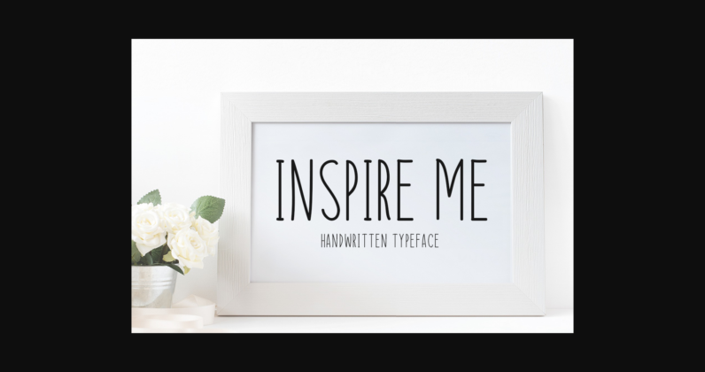 Inspire Me Font Poster 3