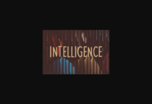 Intelligence Font Poster 1