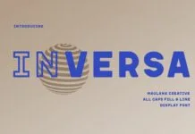 Inversa Font Inversa Font Poster 1
