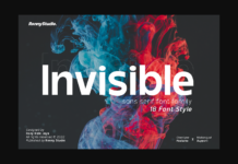 Invisible Font Poster 1