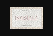 Invisible Font Poster 1