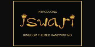 Iswari Font Poster 1