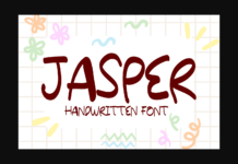 Jasper Font Poster 1