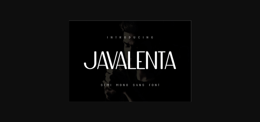 Javalenta Font Poster 3