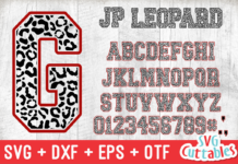 JP Leopard Font Poster 1