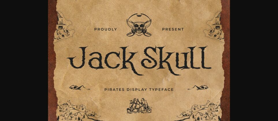 Jack Skull Font Poster 3