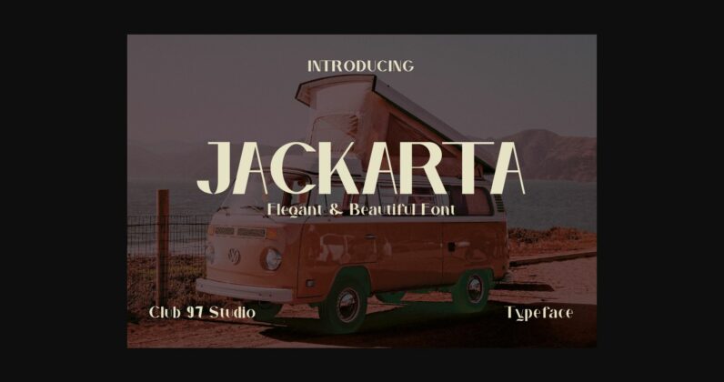 Jackarta Font Poster 3