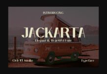 Jackarta Font Poster 1