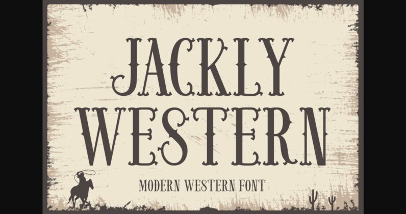 Jackly Western Poster 1