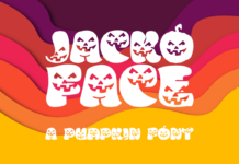 Jacko Face Font Poster 1