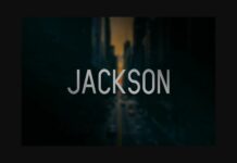 Jackson Font Poster 1