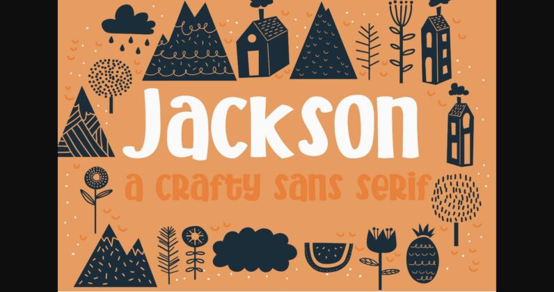Jackson Font Poster 3