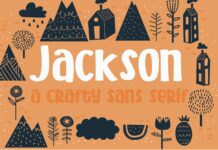 Jackson Font Poster 1