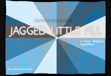 Jagged Little Pill Font Poster 1