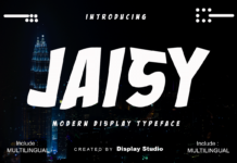 Jaisy Font Poster 1