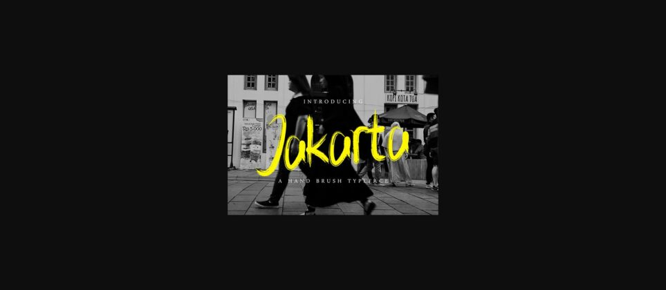 Jakarta Font Poster 3