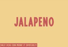 Jalapeno Font Poster 1