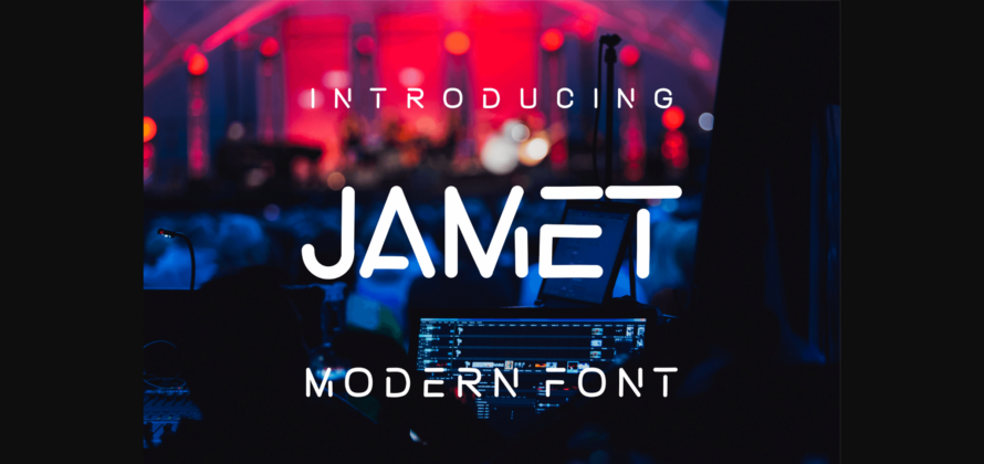 Jamet Font Poster 1