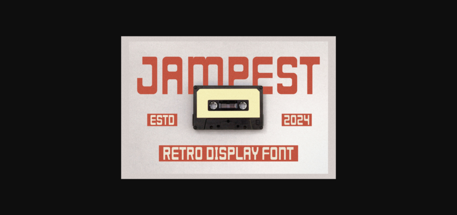 Jampest Font Poster 3