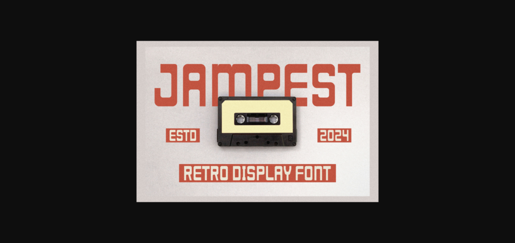 Jampest Font Poster 1