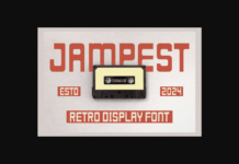 Jampest Font Poster 1