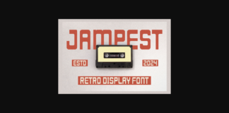 Jampest Font Poster 1