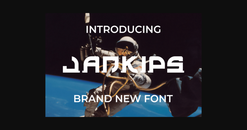 Jankips Font Poster 1