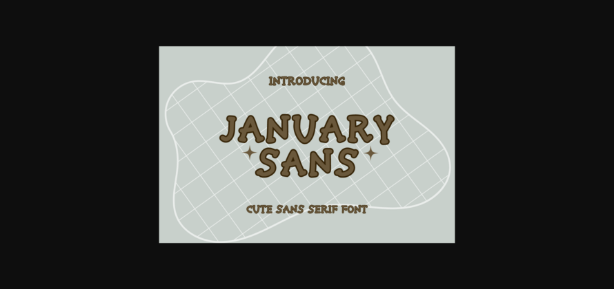 January Sans Font Poster 3