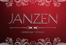 Janzen Font Poster 1