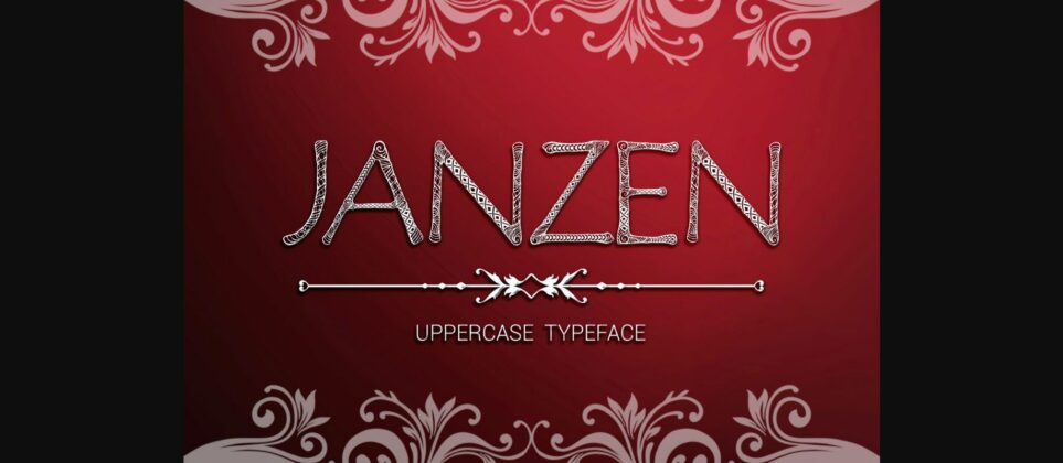 Janzen Font Poster 1