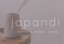 Japandi Font Poster 1