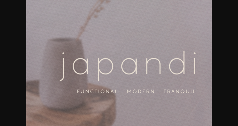 Japandi Font Poster 1